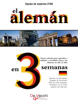 cover image of El Alemán en 3 semanas